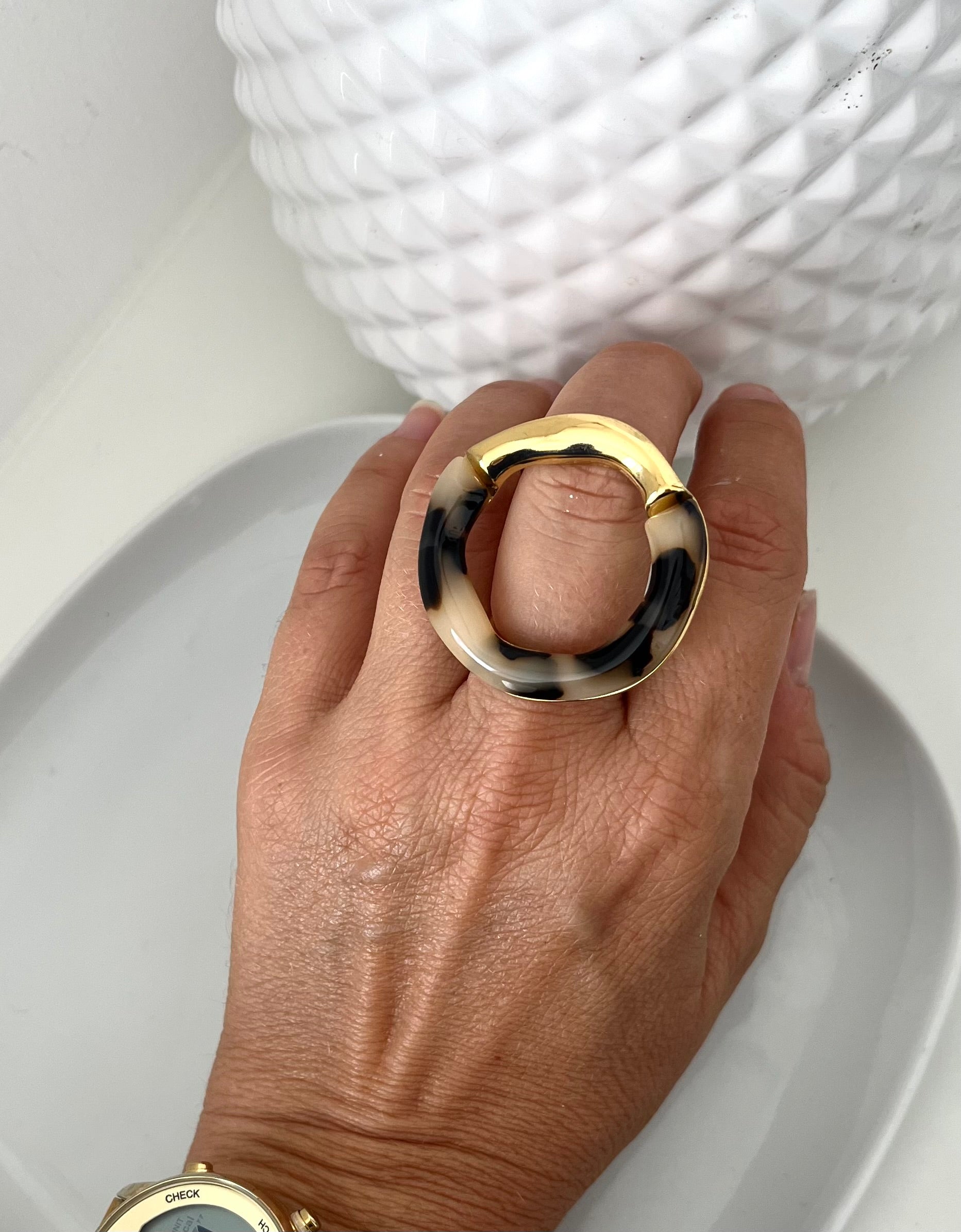 Bague CIRCLE Léo claire