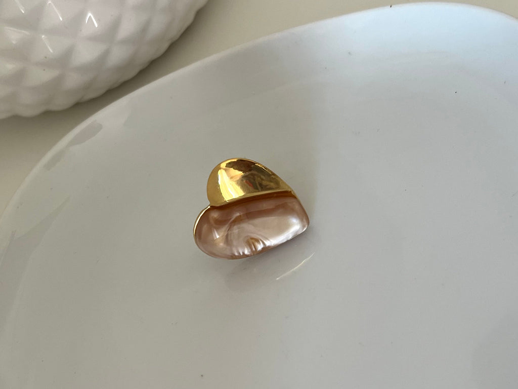 Bague Heart cappuccino