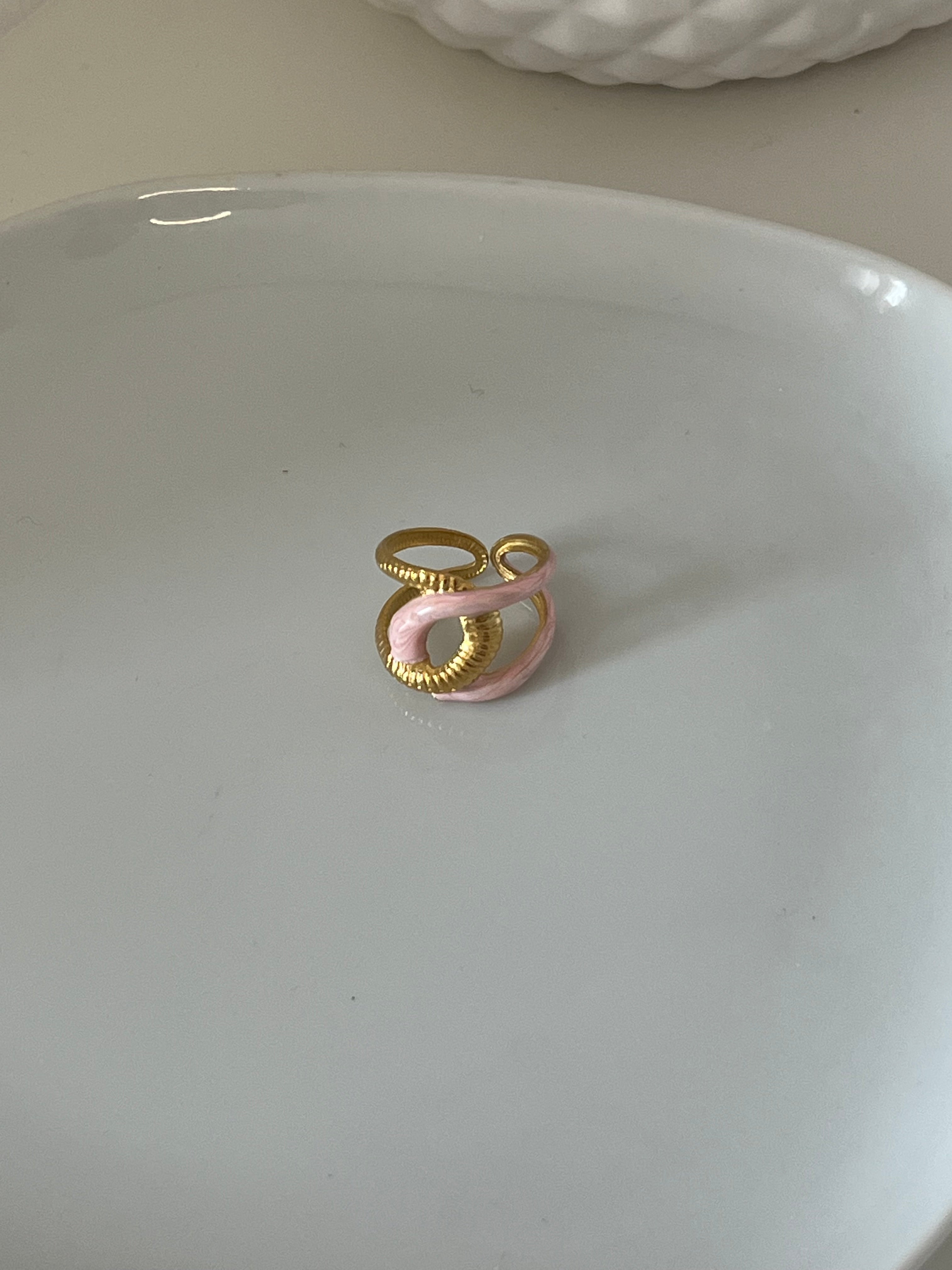 Bague Helia rose
