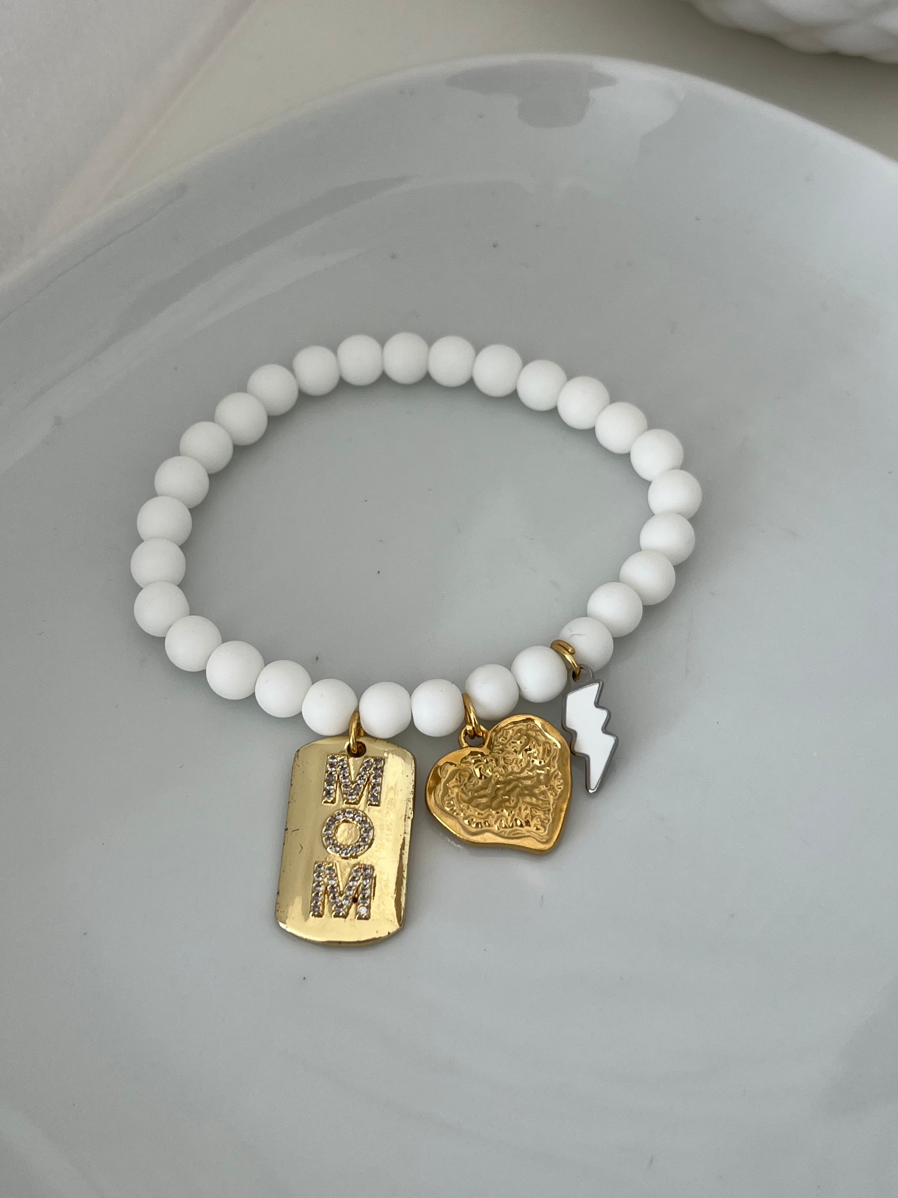 Bracelet MOM blanc