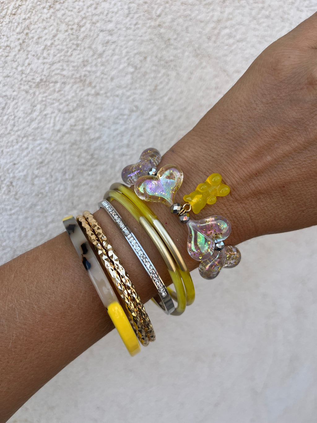 Jonc Alan Fin jaune gold